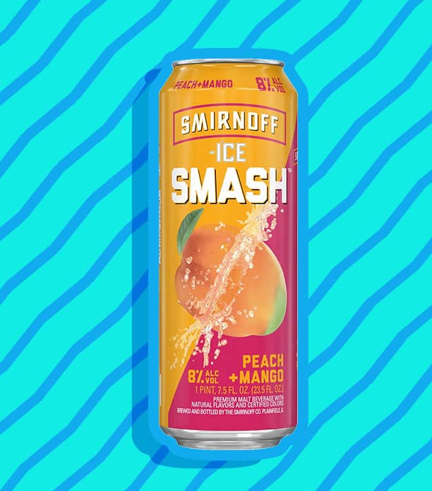 Smirnoff Ice Smash Peach + Mango