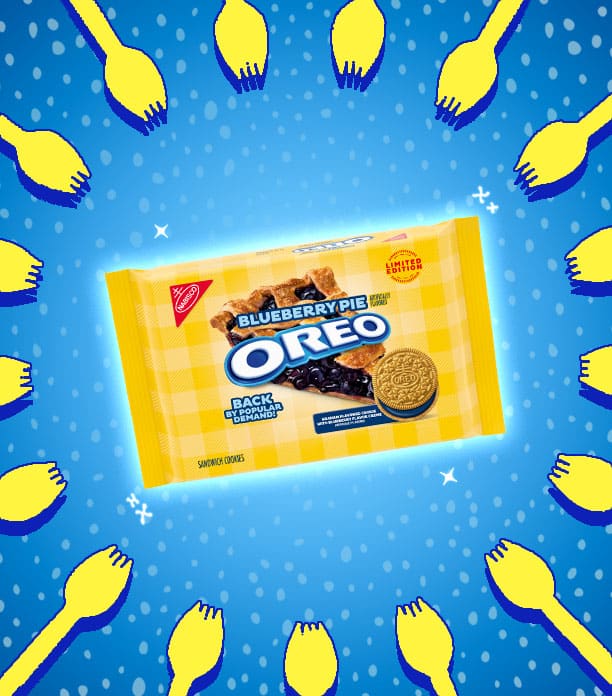 blueberry pie oreo cookies