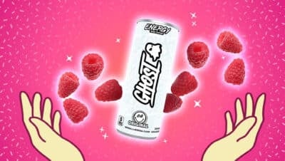 ghost energy raspberry cream