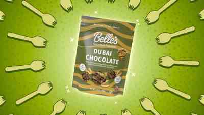 Belle’s Gourmet Dubai Chocolate Popcorn