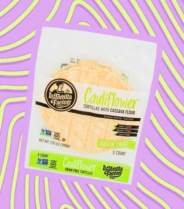 La Tortilla Factory Grain Free Cauliflower Tortillas