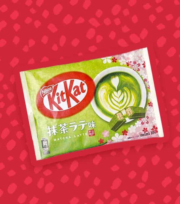 Kit Kat Matcha Latte