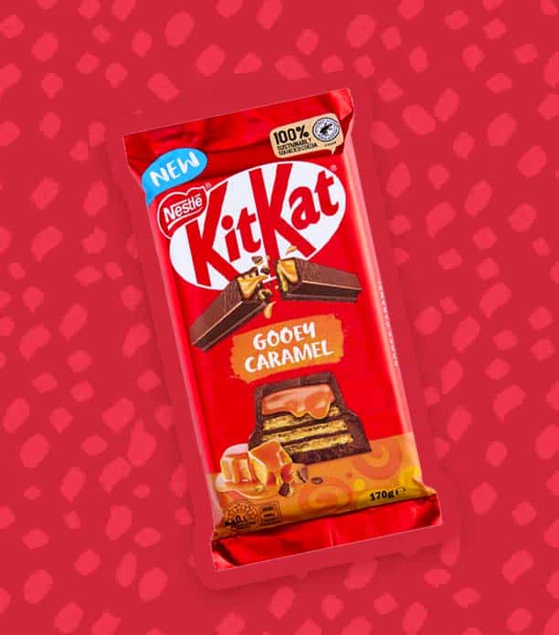 Kit Kat Gooey Caramel