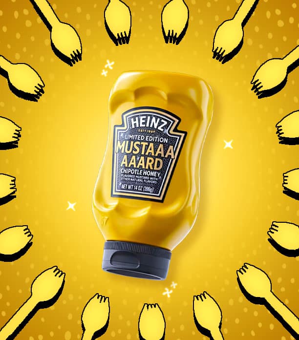Heinz MUSTAAAAAARD Chipotle Honey Flavored Mustard