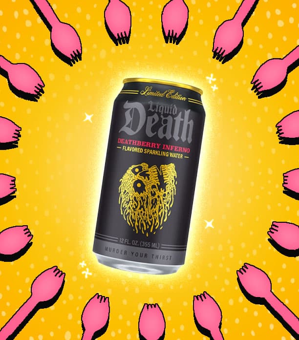 Liquid Death Deathberry Inferno Sparkling Water 