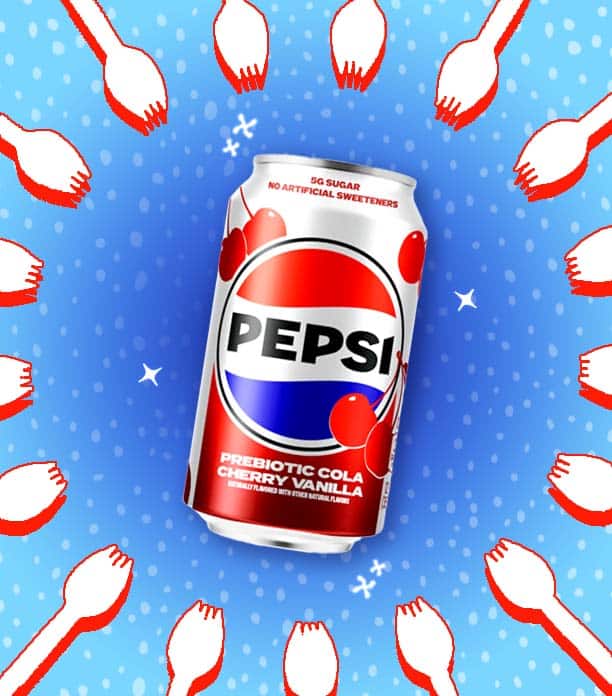 pepsi prebiotic soda review cherry vanilla pepsi prebiotic soda review