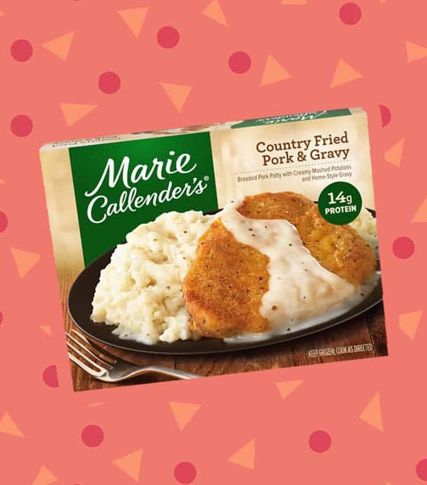 marie callender's country fried pork & gravy review
