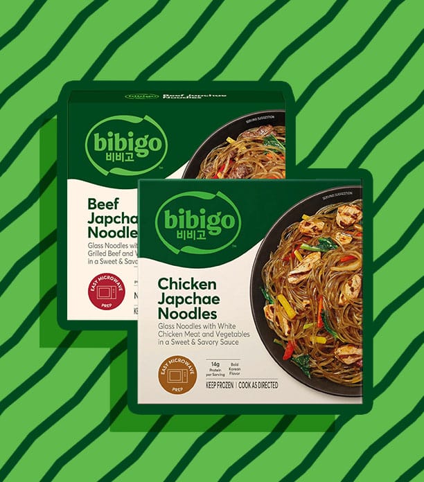 Beef Japchae & Chicken Japchae