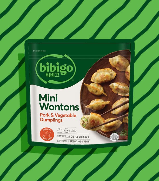 Pork & Veggie Mini Wontons