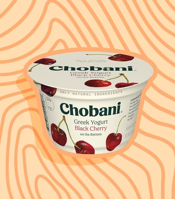 chobani black cherry yogurt