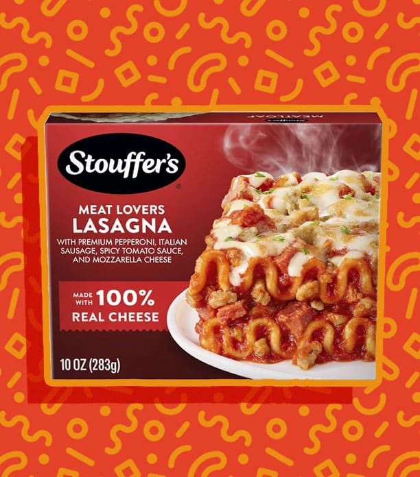 stouffer's meat lovers lasagna