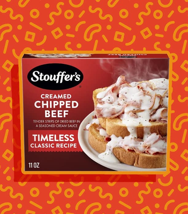 stouffer's creamed chipped beef review