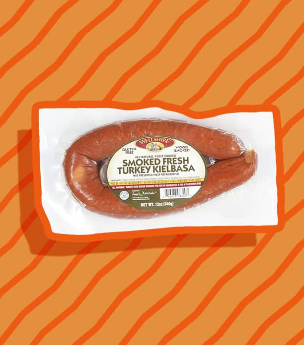 Wellshire Smoked Turkey Kielbasa Sausage Loop