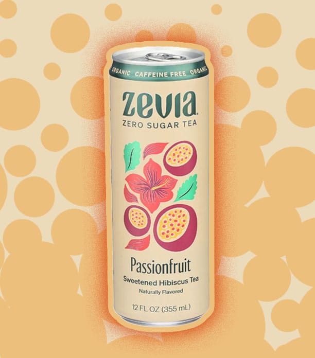 Passionfruit Sweetened Hibiscus Tea