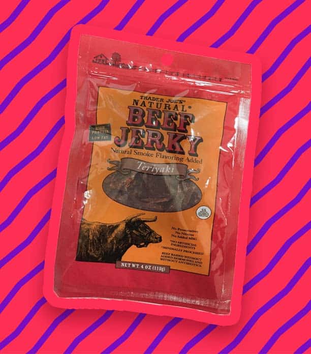 trader joe's teriyaki beef jerky review