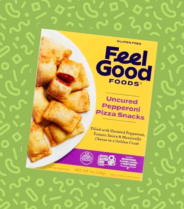 Feel Good Foods Uncured Pepperoni Pizza Snacks