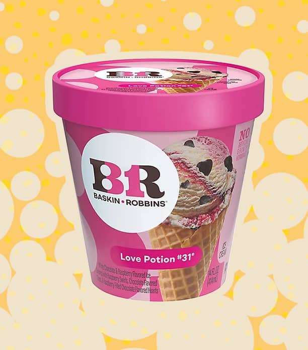 Baskin Robbins Love Potion 31