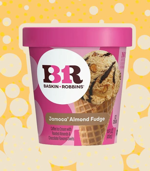 Baskin Robbins Jamoca Almond Fudge