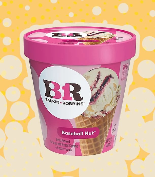 Baskin Robbins Baseball Nut