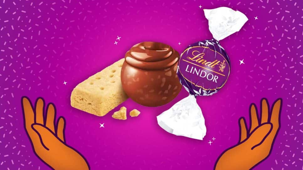 lindt lindor shortbread truffle