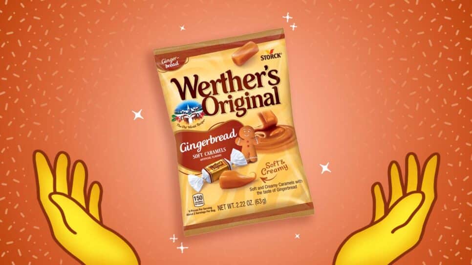 gingerbread werther's
