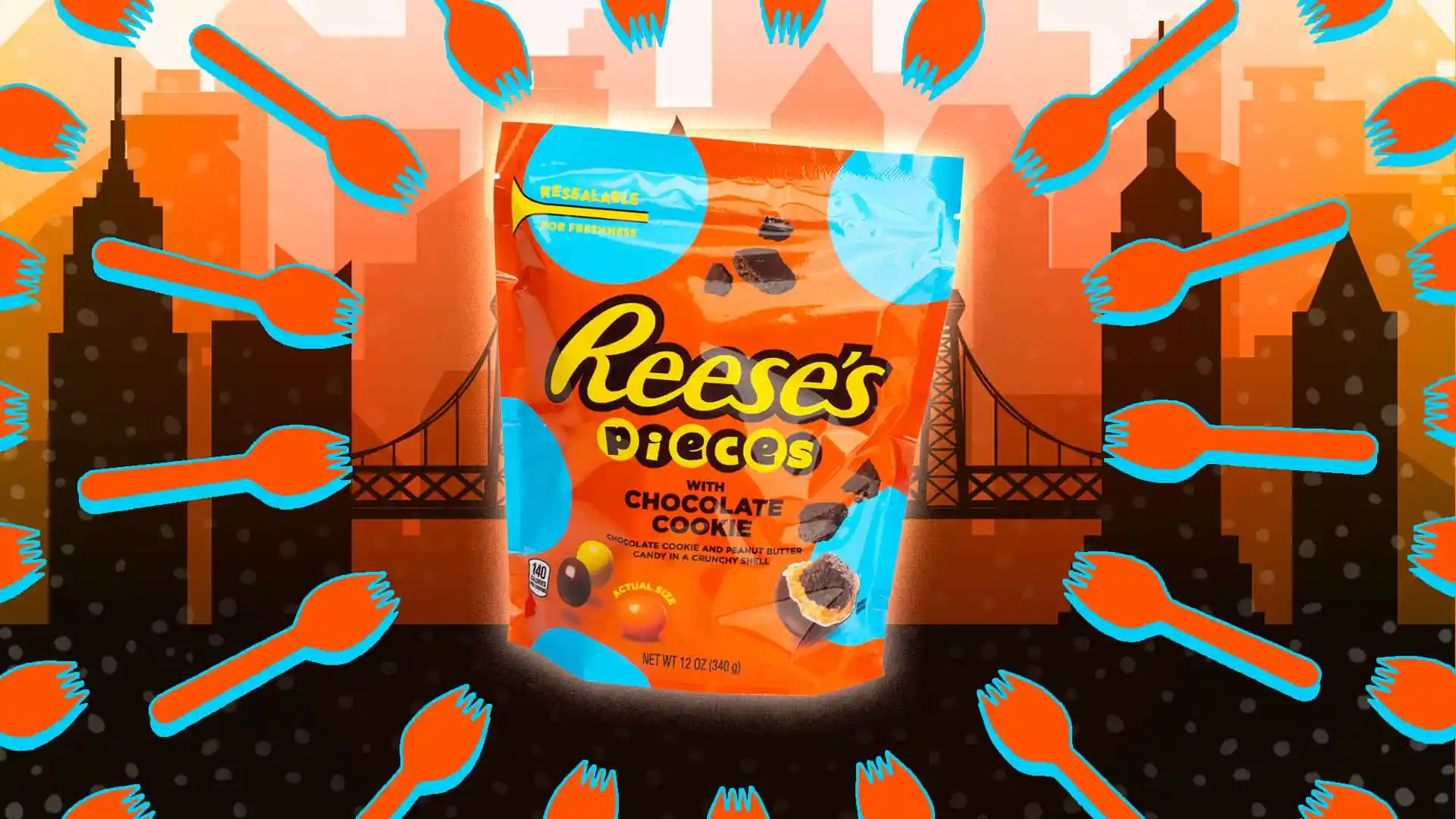 Reese's Pieces with Chocolate Cookie Review: New Flavor Taste