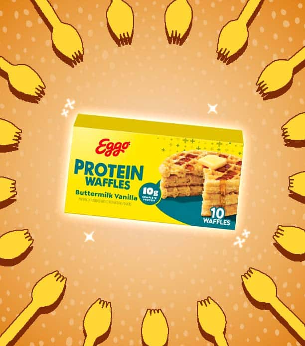 Buttermilk Vanilla Eggo Protein Waffles