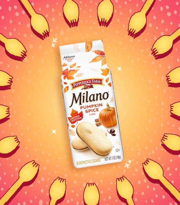 Pepperidge Farm Pumpkin Spice Milano Cookies