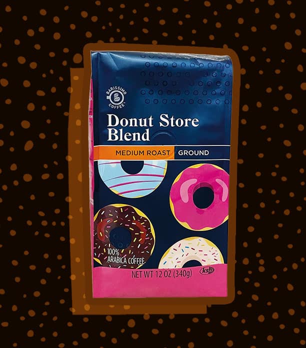 Donut Store Medium Roast Arabica Blend Ground Coffee
