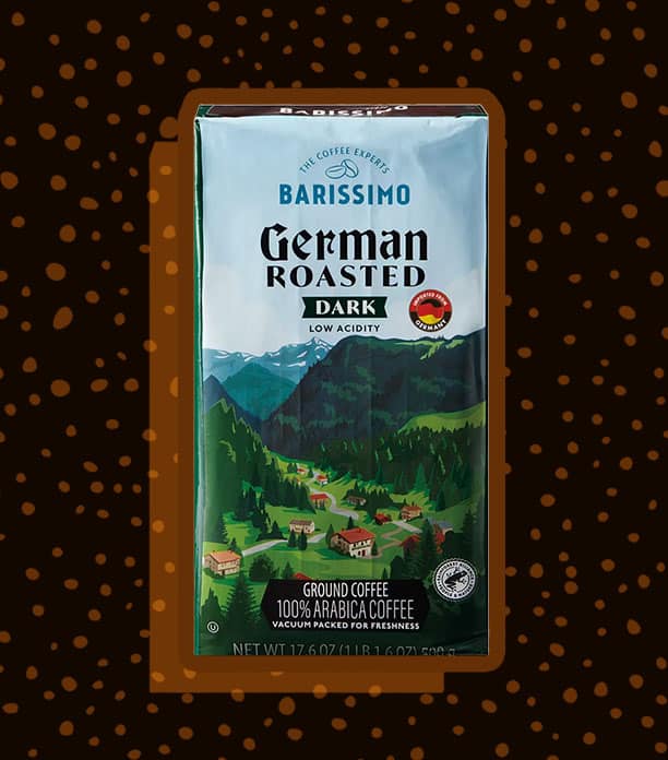 German Dark Roasted Ground Coffee