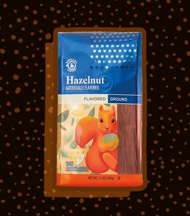 Hazelnut Flavored Ground Coffee