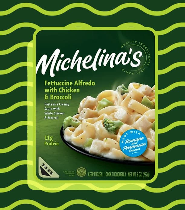 michelina's fettuccini alfredo with chicken and broccoli review