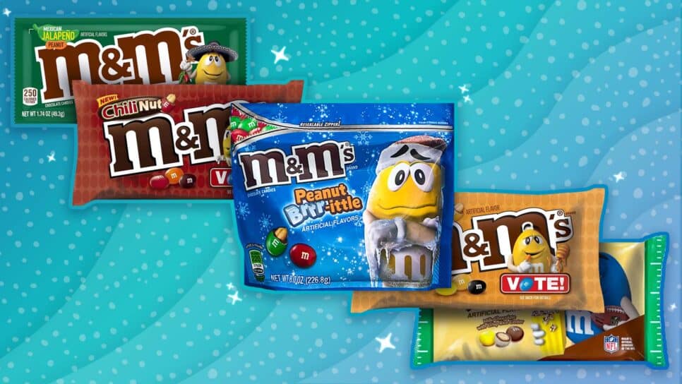 discontinued m&m's