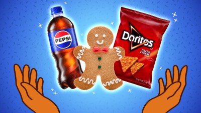 gingerbread doritos and gingerbread pepsi