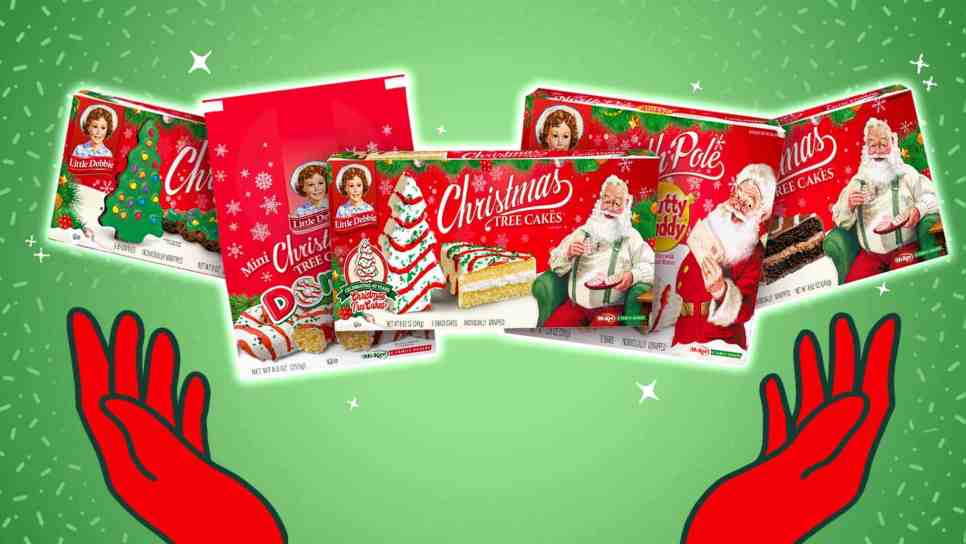 little debbie christmas snack cakes