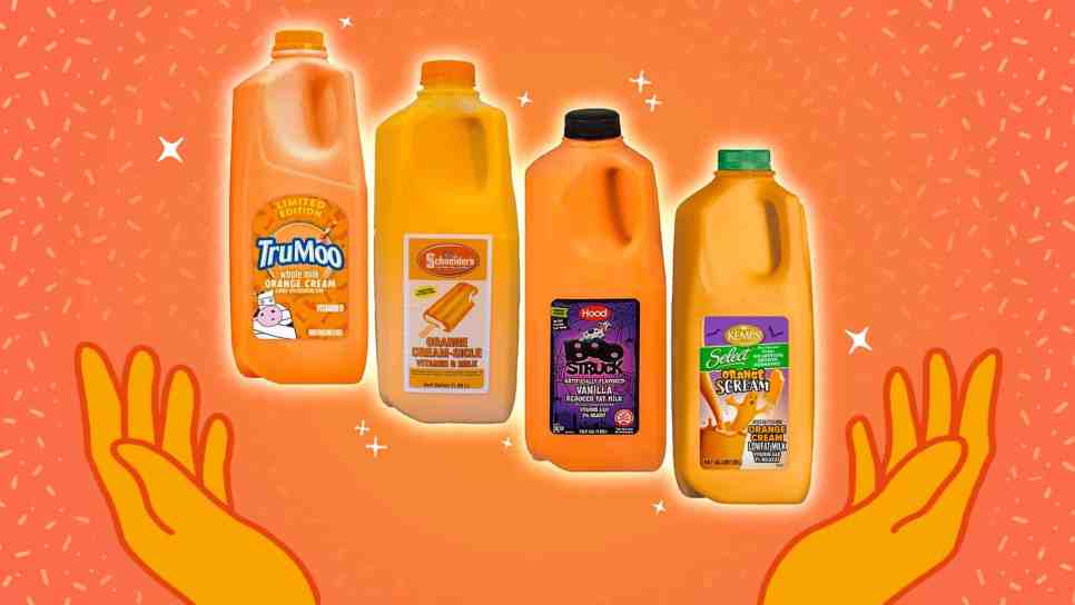 what is orange milk what flavor is orange milk