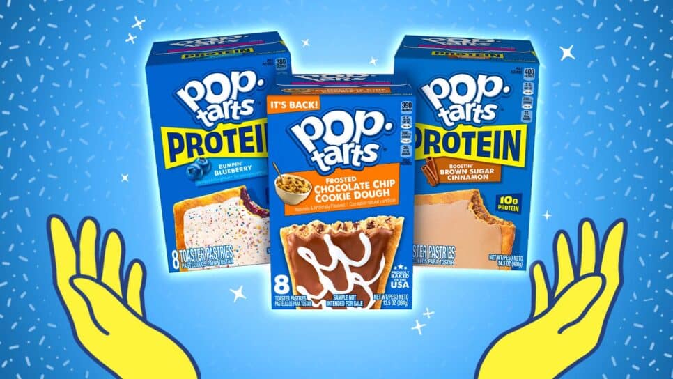 cookie dough pop-tarts news protein pop-tarts