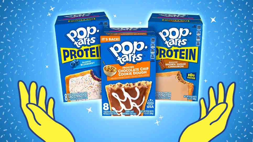 cookie dough pop-tarts news protein pop-tarts