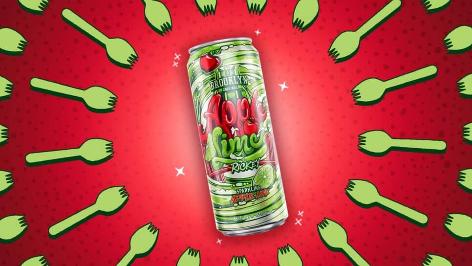 arizona apple lime rickey juice cocktail
