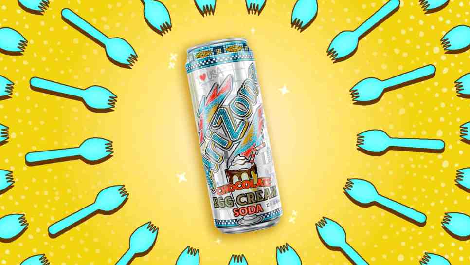 arizona chocolate egg cream soda