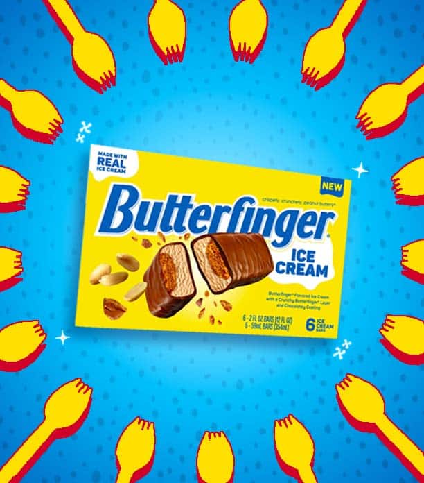 Butterfinger Ice Cream