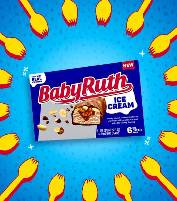 Baby Ruth Ice Cream