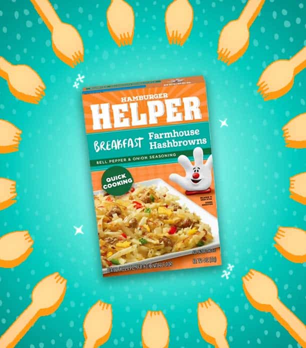 Hamburger Helper Breakfast Farmhouse Hashbrowns 