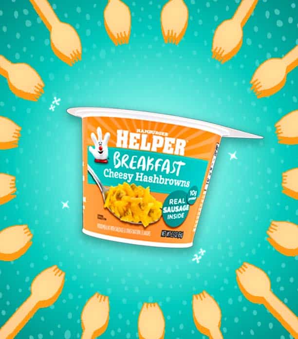 Hamburger Helper Breakfast Cheesy Hashbrowns (Instant Cup)