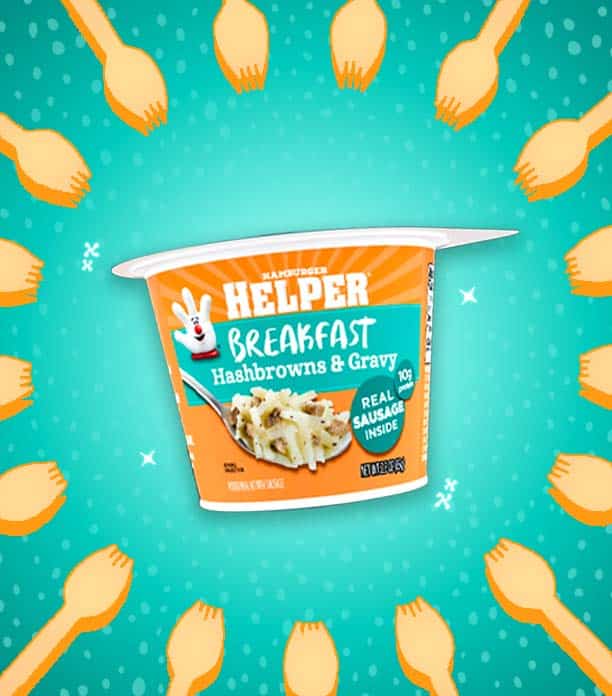 Hamburger Helper Breakfast Sausage & Gravy Hashbrowns (Instant Cup)