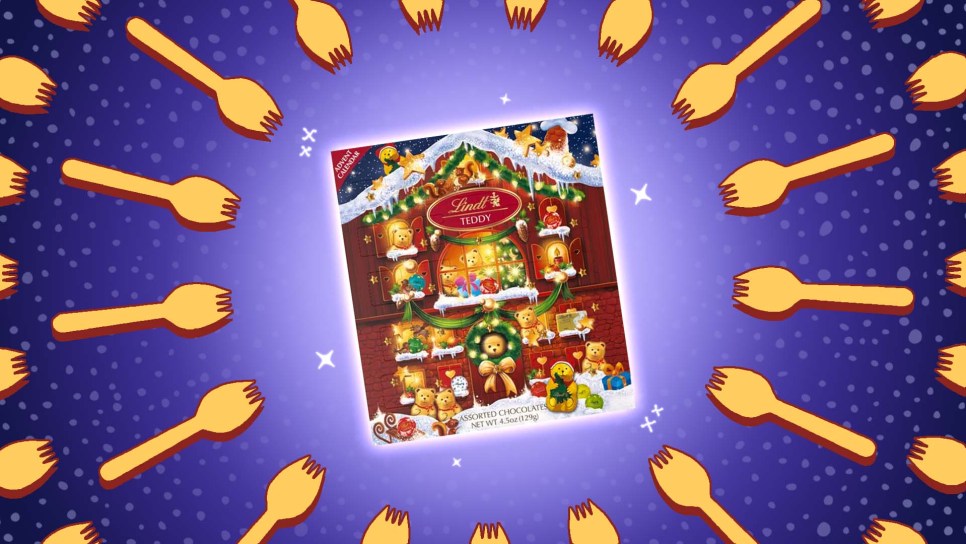 lindt teddy bear advent calendar