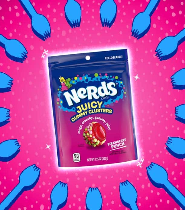 Nerds Juicy Gummy Clusters Strawberry Punch