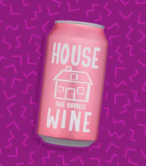House Wine Rosé Bubbles