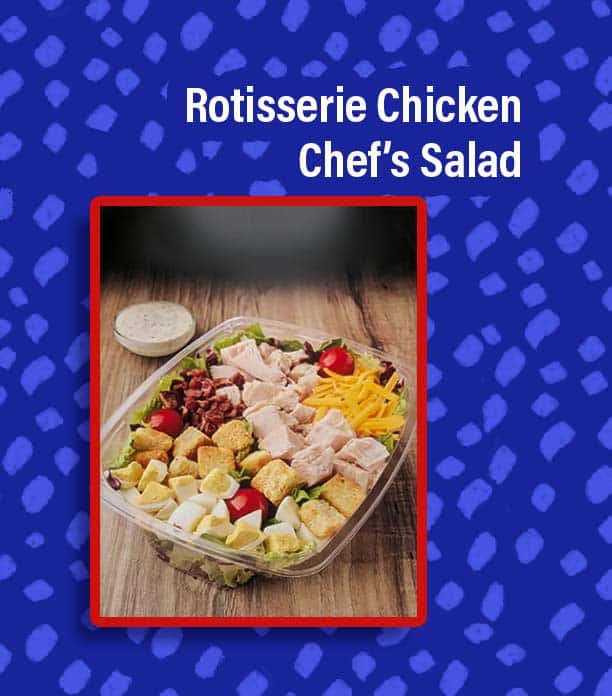 Rotisserie Chicken Chef Salad