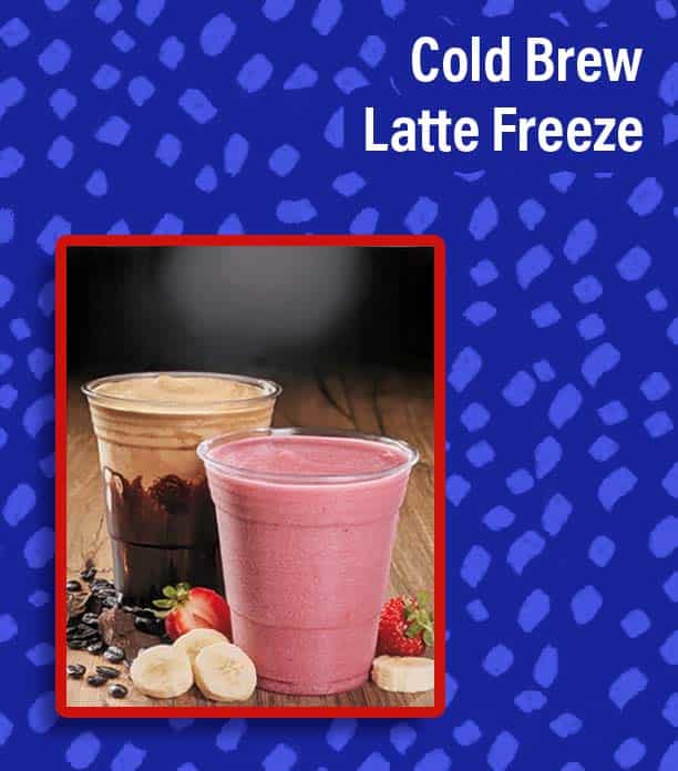 Cold Brew Latte Freeze
